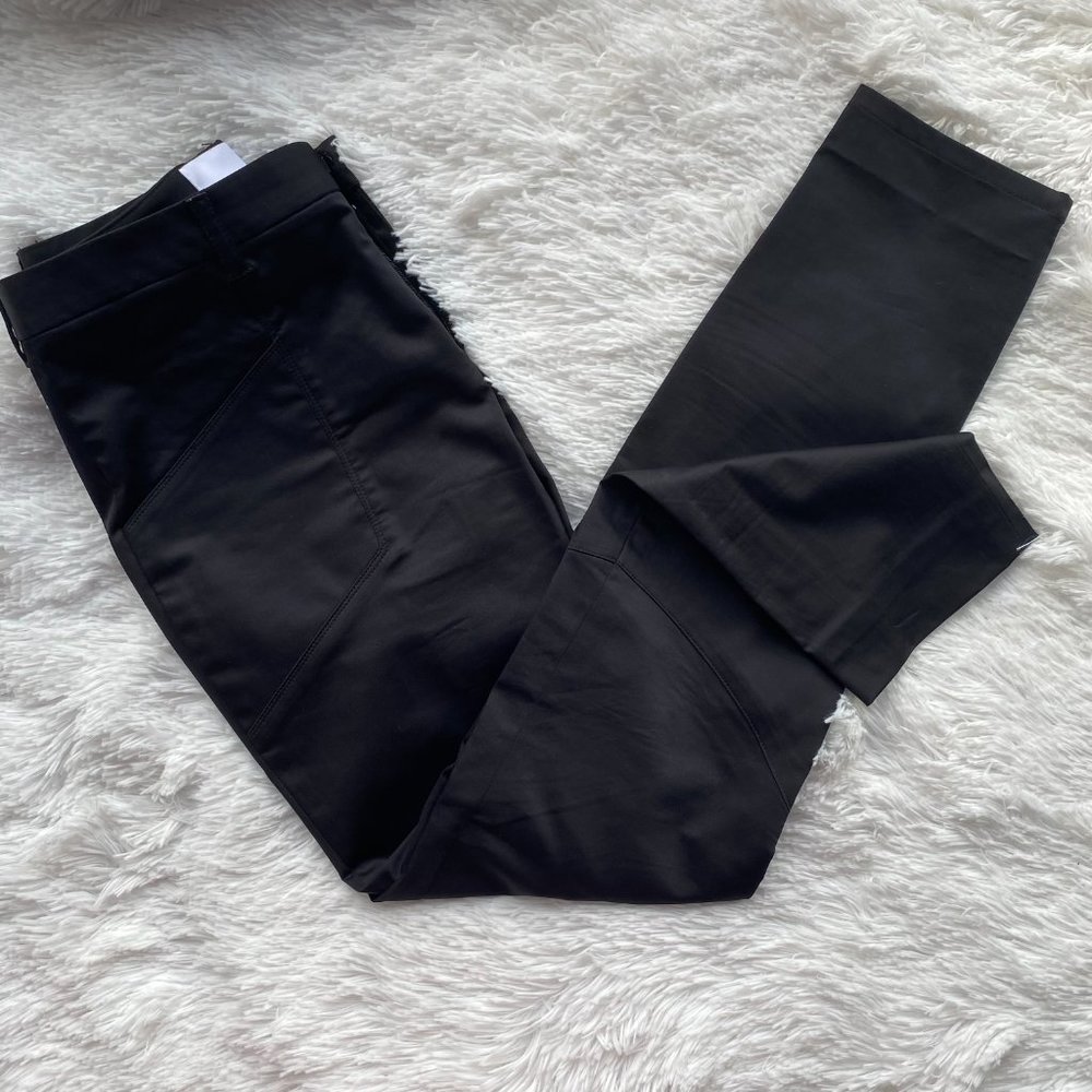 CHAIKEN Skinny Black Trousers Nikki Pants 2